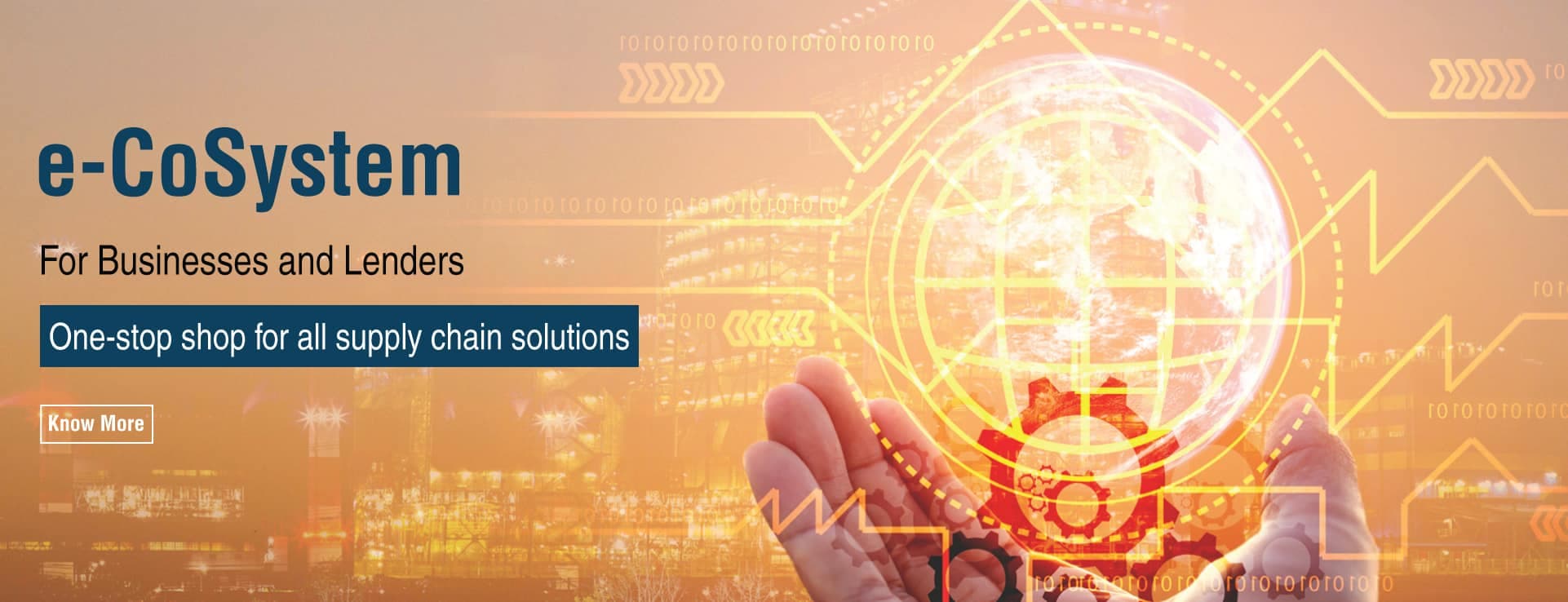 e-CoSystem: one-stop shop for all supply chain solutions for businesses and lenders