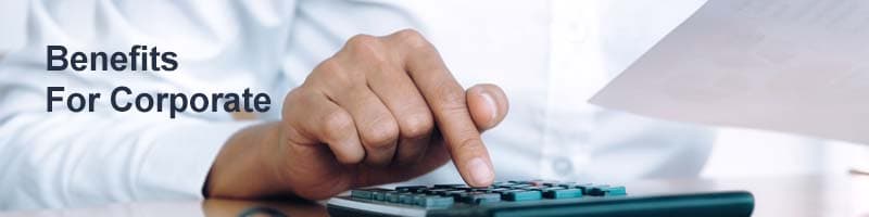 Benefits for Corporate